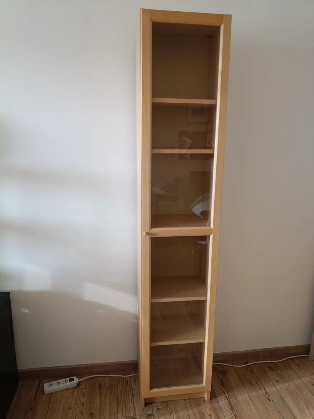 IKEA Billy bookcase with glass door oak / yellow colour - photo 2
