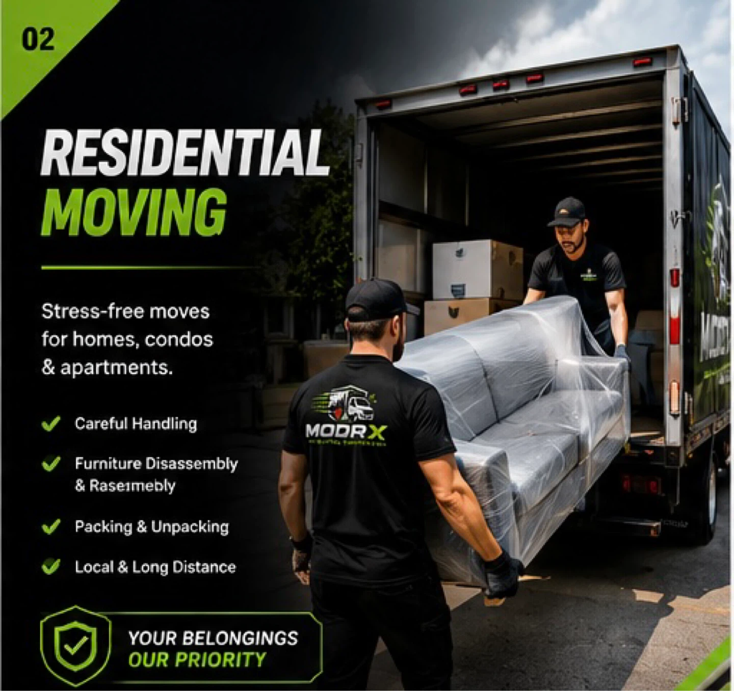 🚚 MODRX Moving Services | Residential & Office Moves | GTA