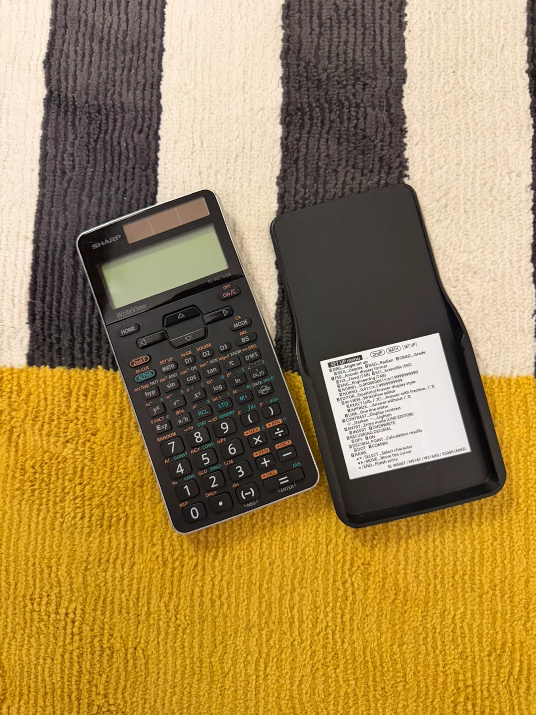 Sharp EL-W516XG Calculator - photo 2