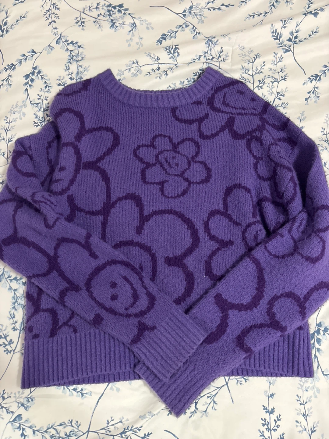 F21 Purple Sweater