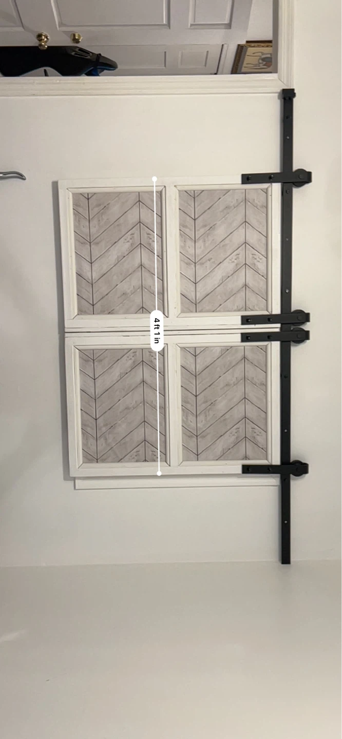Barn Door Shutters with Hardware - photo 4