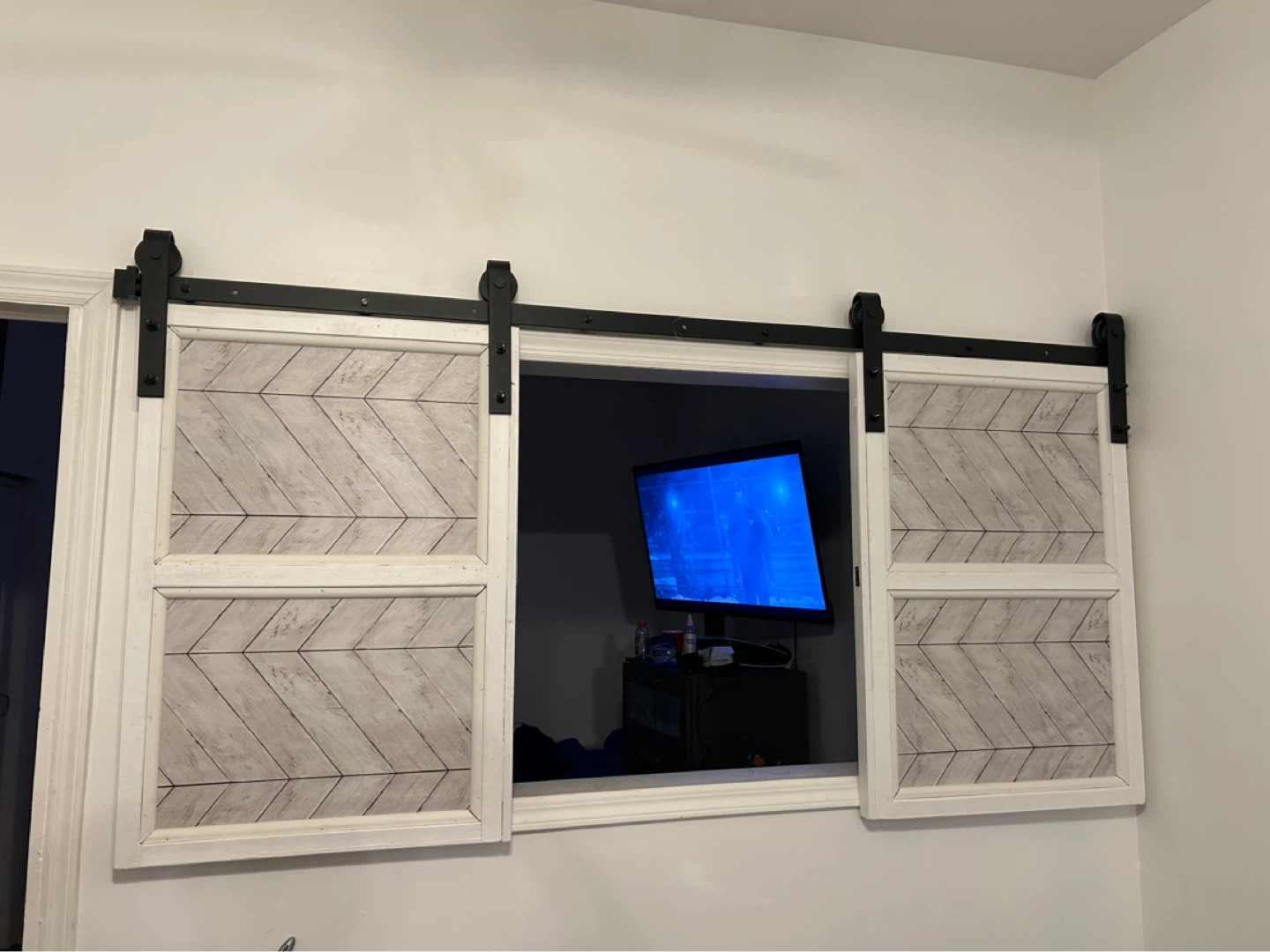 Barn Door Shutters with Hardware - photo 3