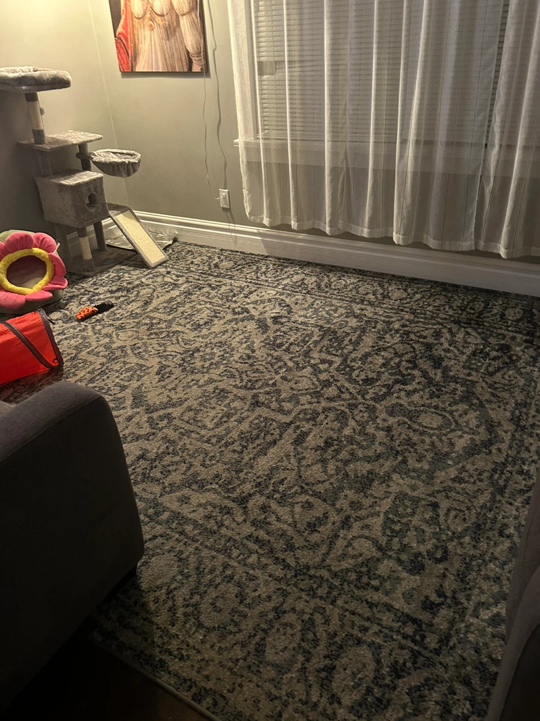 Surya "Montecarlo" Area Rug - Grey/navy 8x10