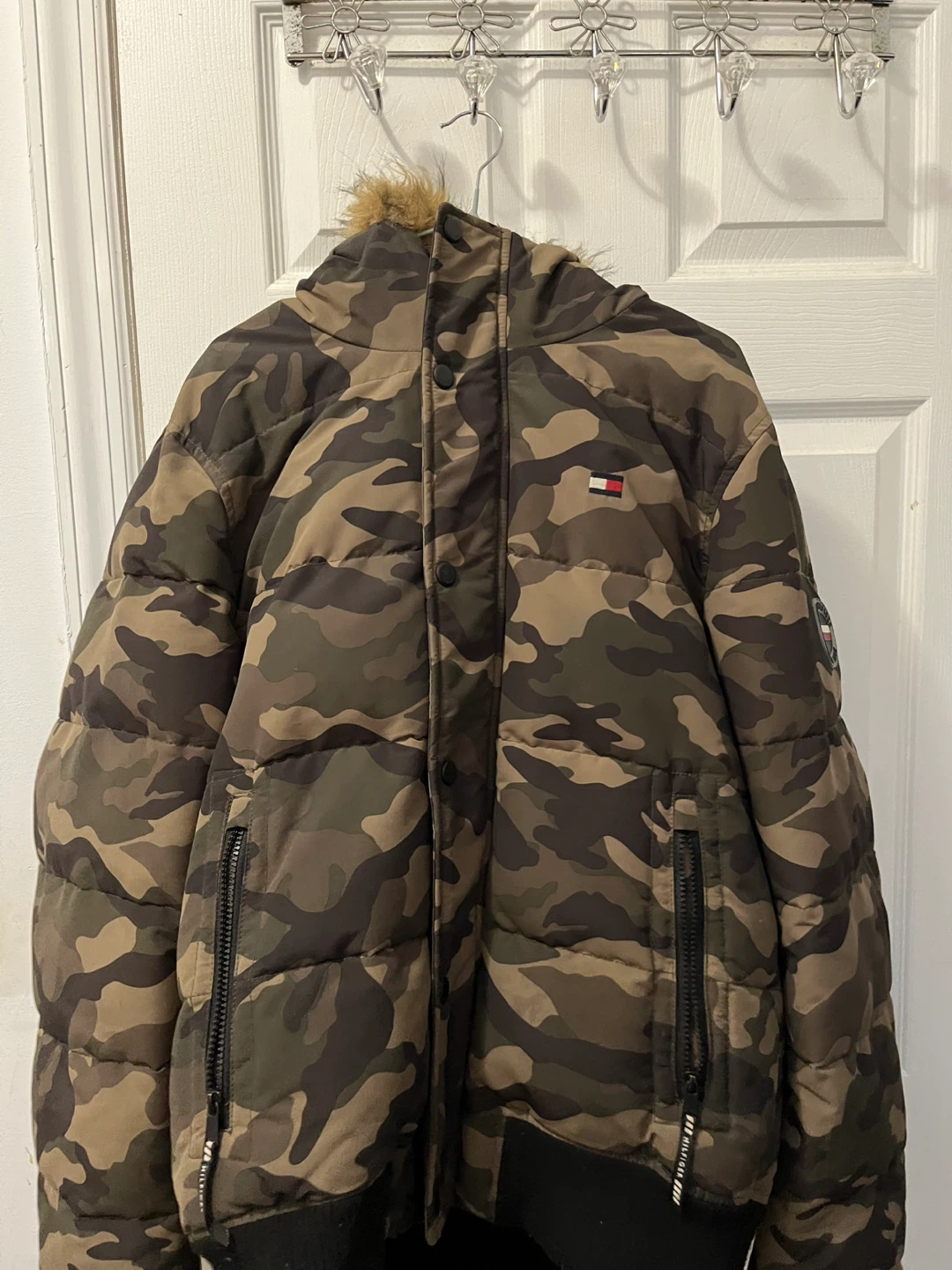 Tommy Hilfiger Camo Puffer Jacket