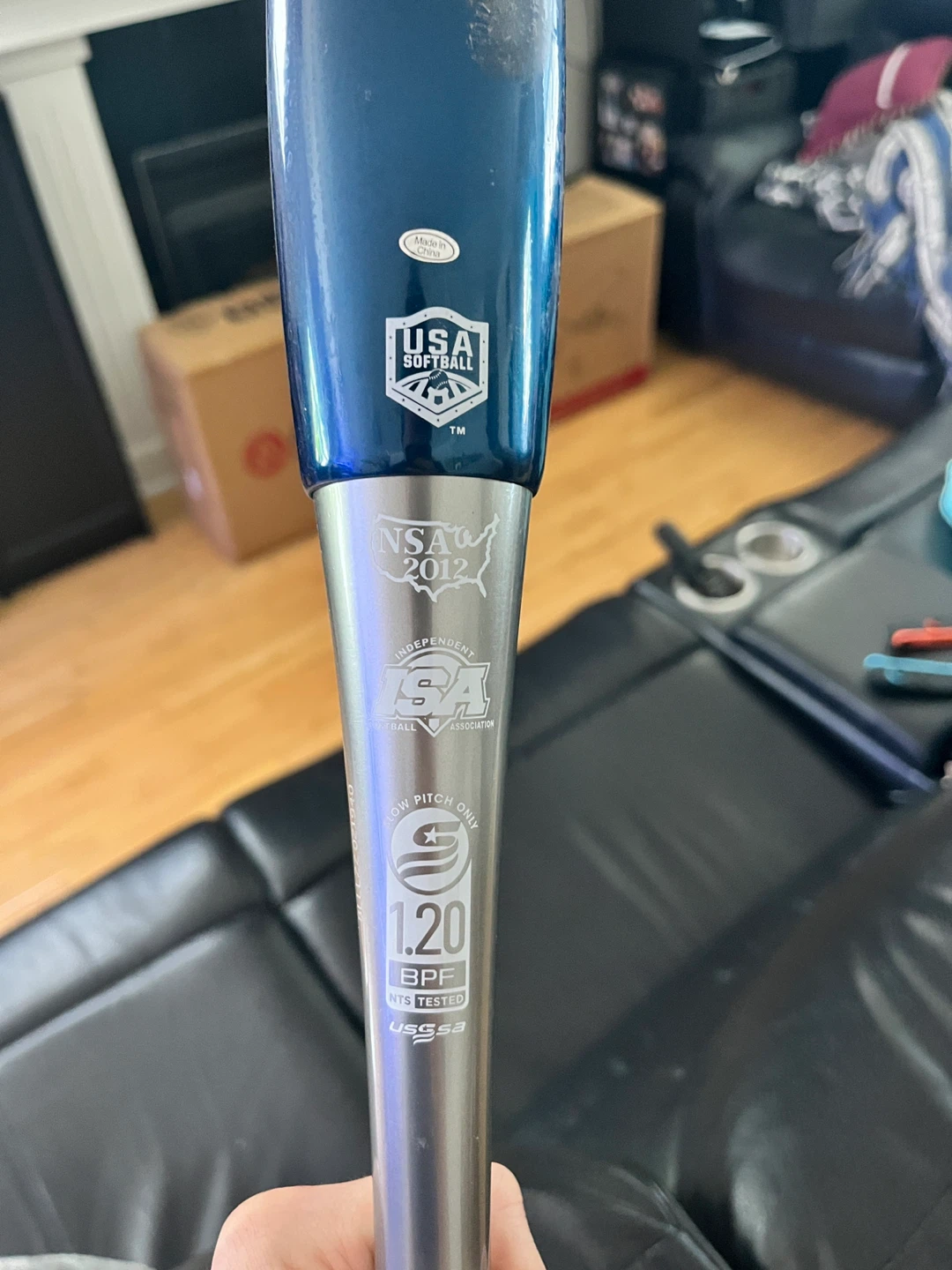 WORTH 2024 EST USSSA Slowpitch Softball Bat - Blue - photo 4