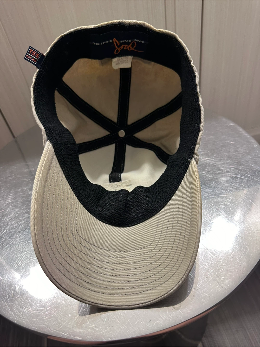 Triple Five Soul Beige Baseball Cap - photo 4