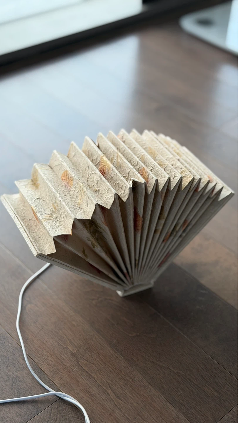 Artist Handcrafted Folding Lamp - photo 3
