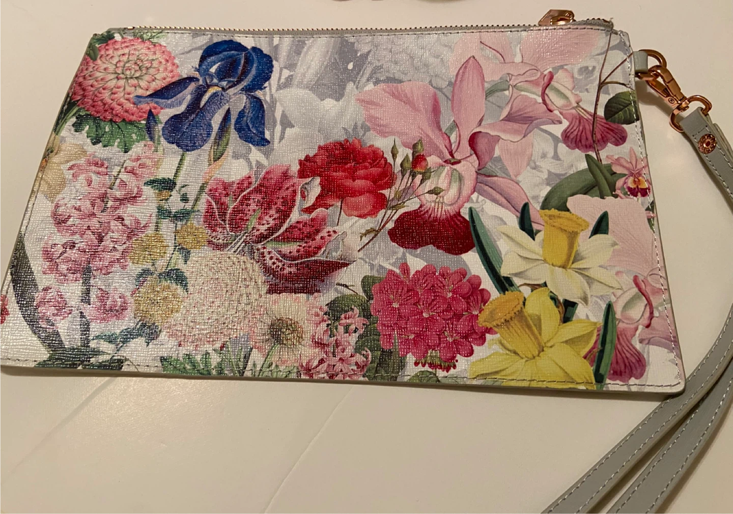 Ted Baker Floral Wristlet Pouch