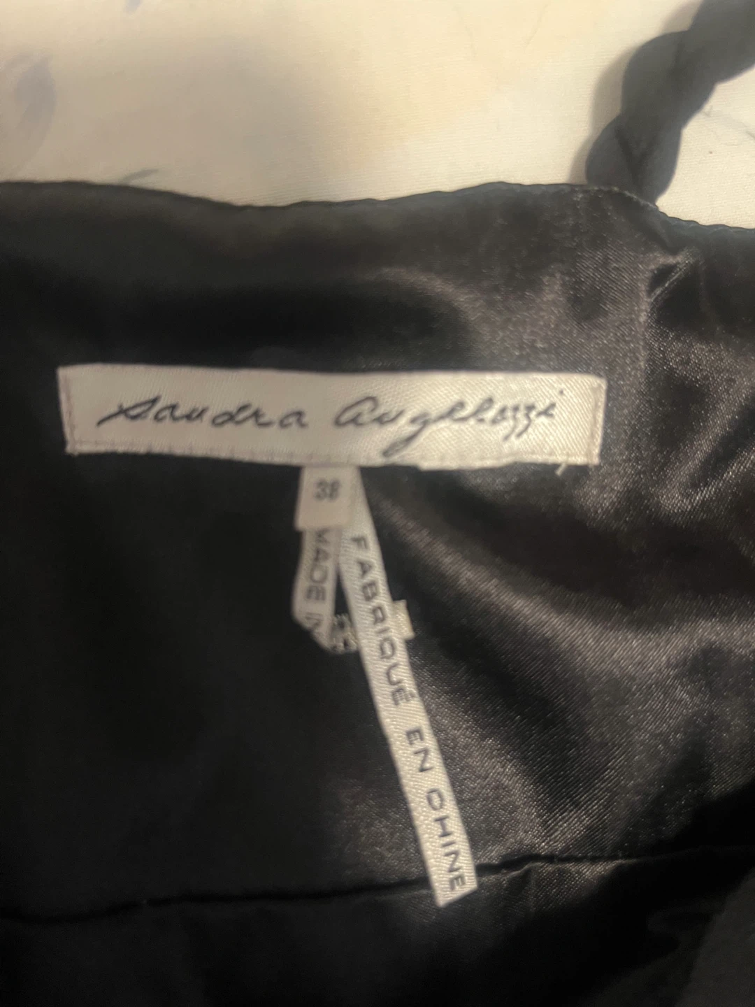 Y2K Sandra Angelozzi Black Dress - photo 3