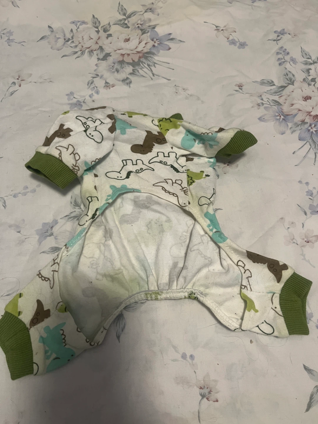 Pet Pyjamas Dinosaur Print Size Small