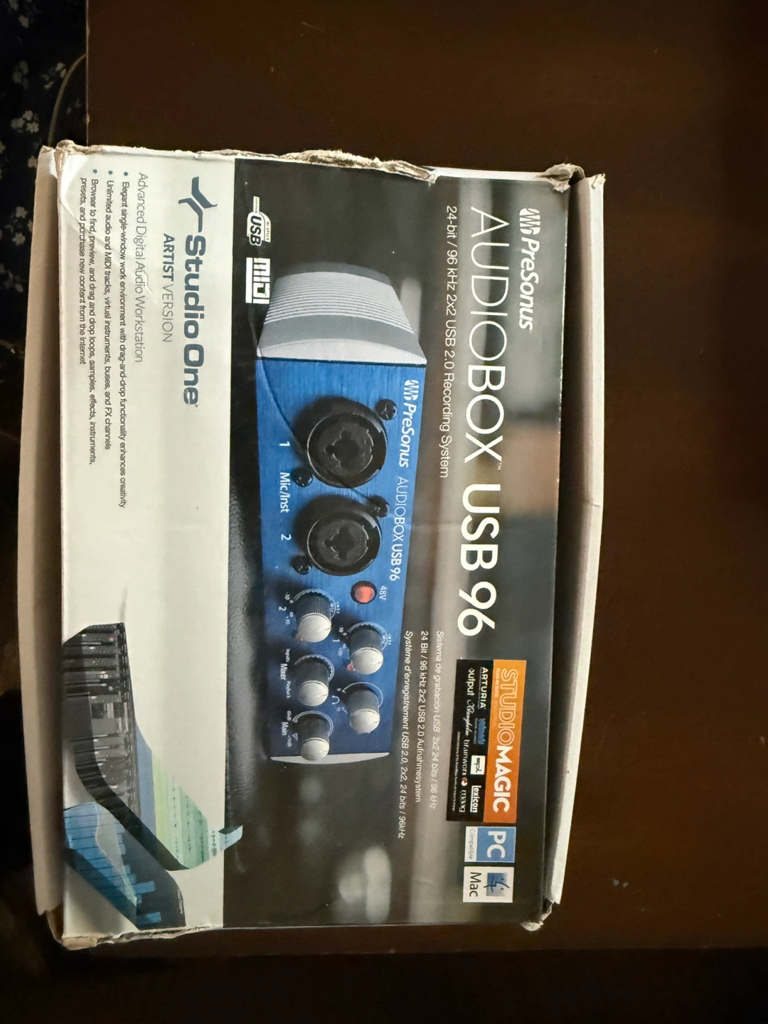Audio-Technica AT2035 and PreSonus AudioBox USB