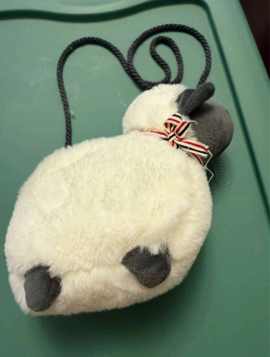 Cute Zara Sheep Plush Crossbody Bag