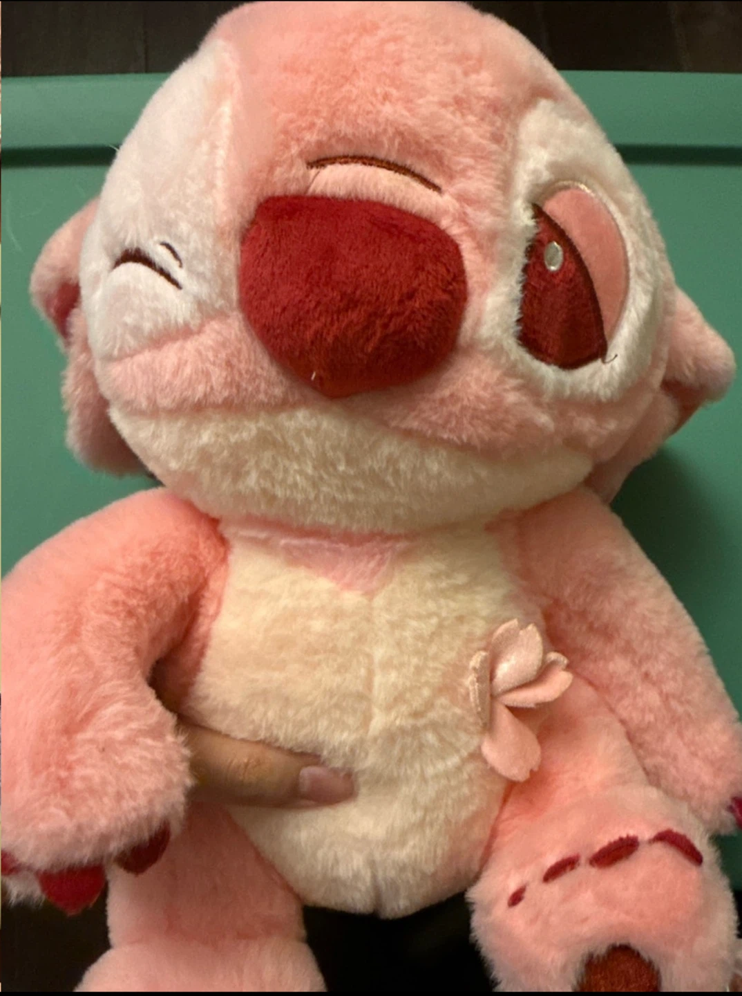 Cute Pair of Disney Stitch & Angel Plush Stuffed Animals - photo 3