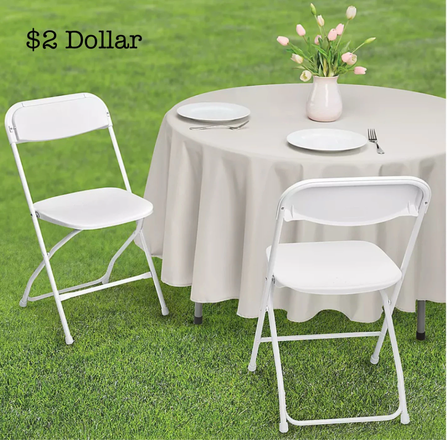 Chair Rentals With Tables for $1 Only - photo 5