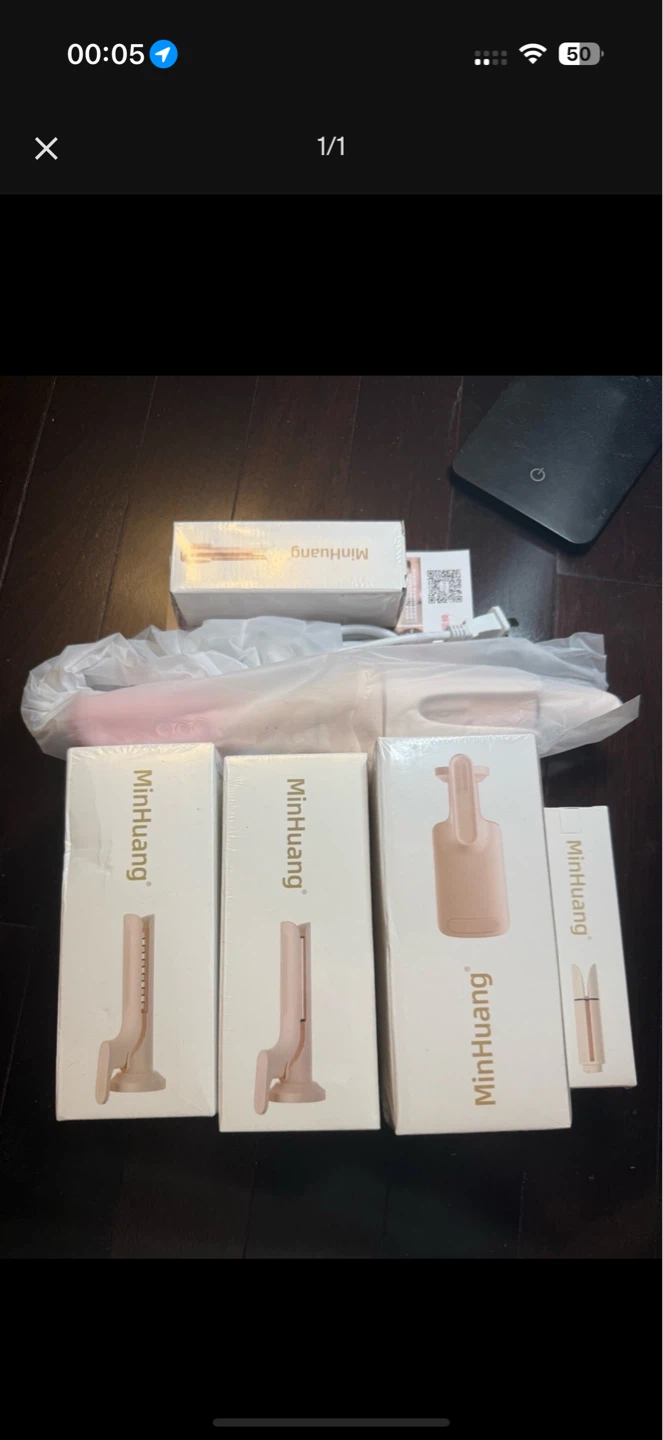 Brand New Multi-Function Hair Curler & Straightener Set