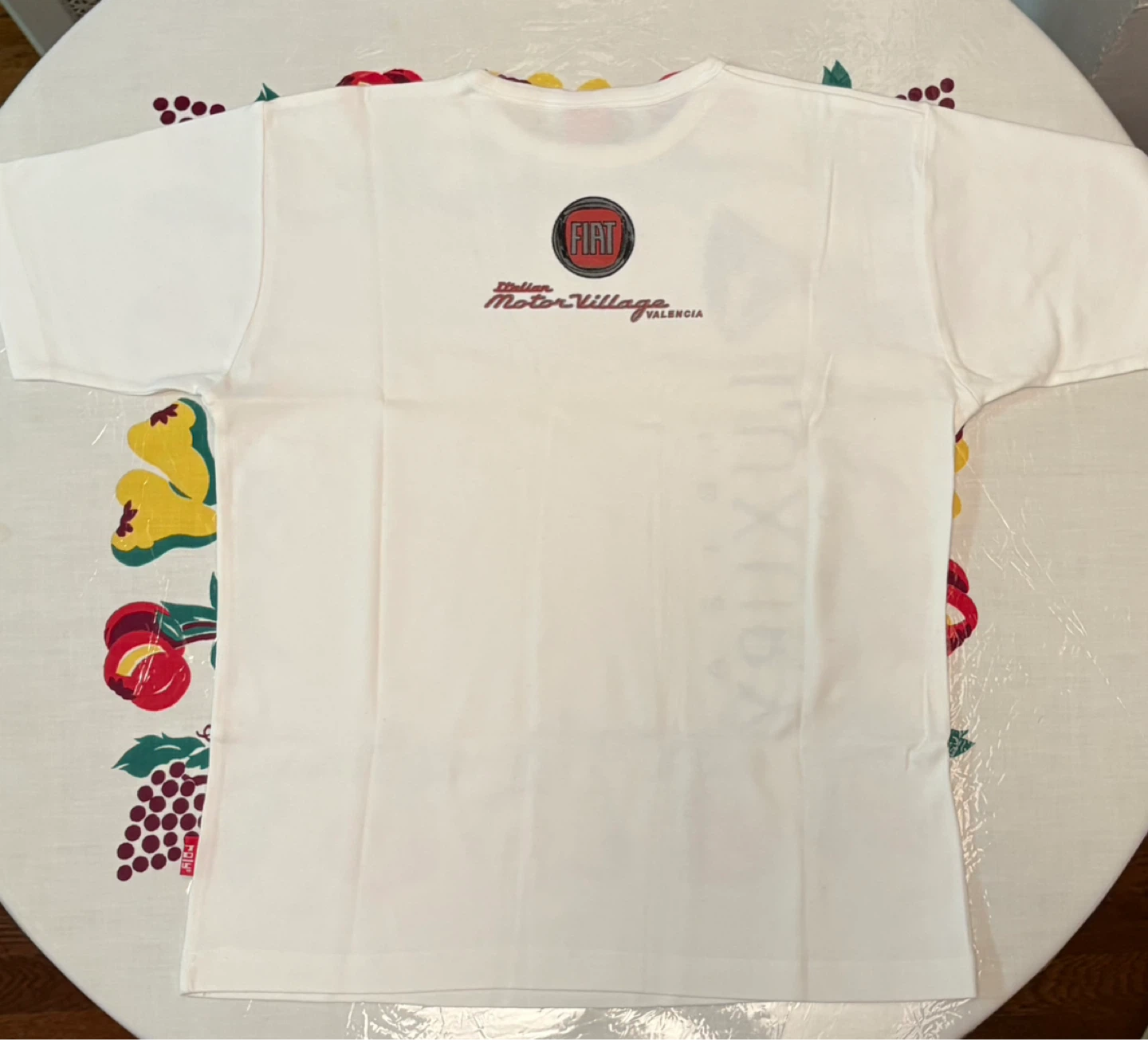 White Fiat Italian Motor Village Valencia T-Shirt - photo 4