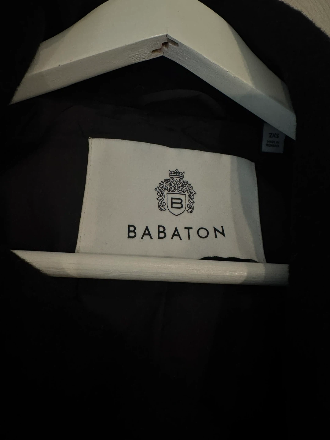 Babaton Black Wrap Coat - photo 3