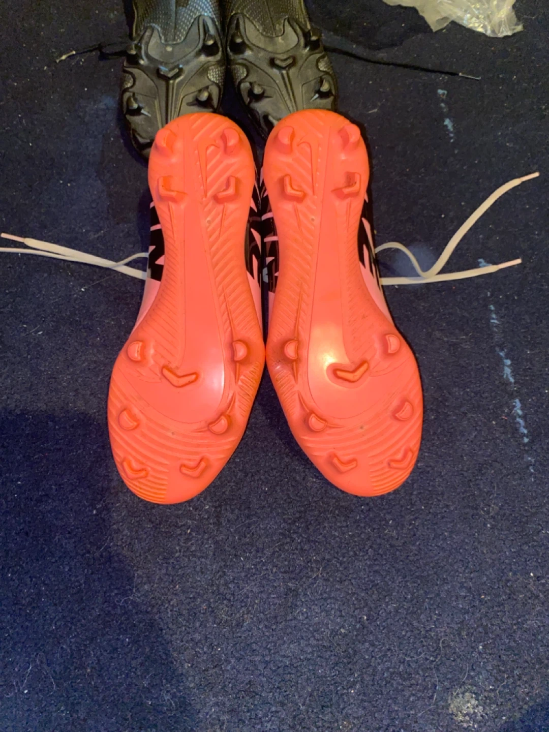 2 soccer kids cleats Nike cleats
