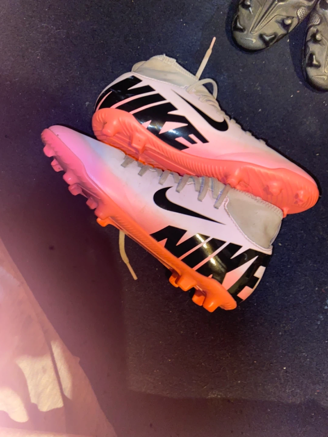 2 soccer kids cleats Nike cleats - photo 4
