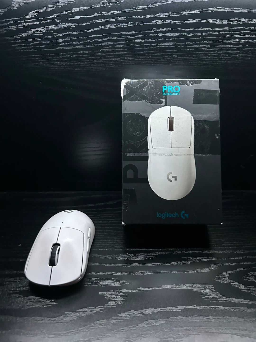 Logitech G PRO X SUPERLIGHT Wireless Gaming Mouse - White - photo 2