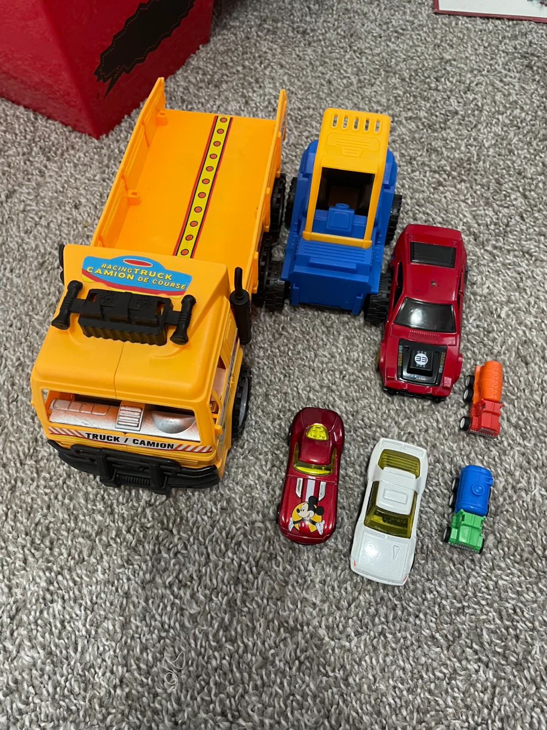 Toy Truck and Cars Set