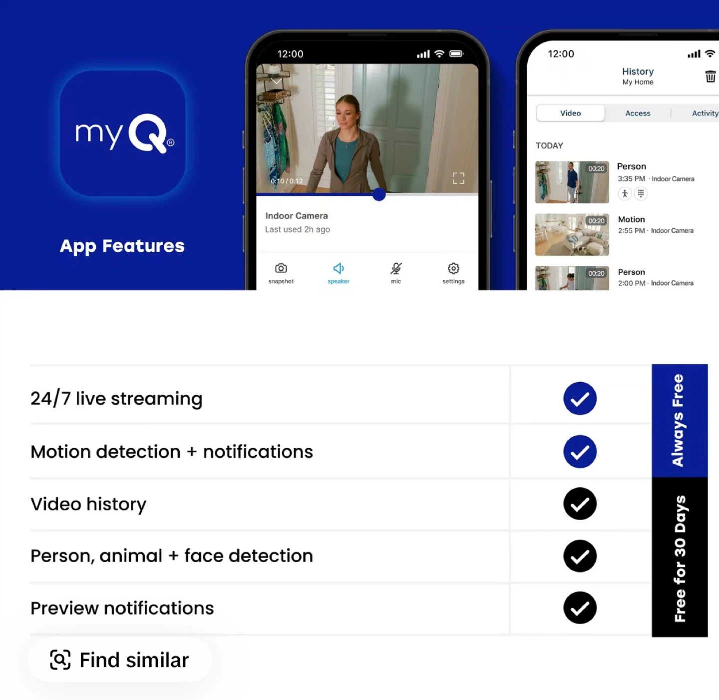 myQ Indoor Camera Gen 2 - photo 3
