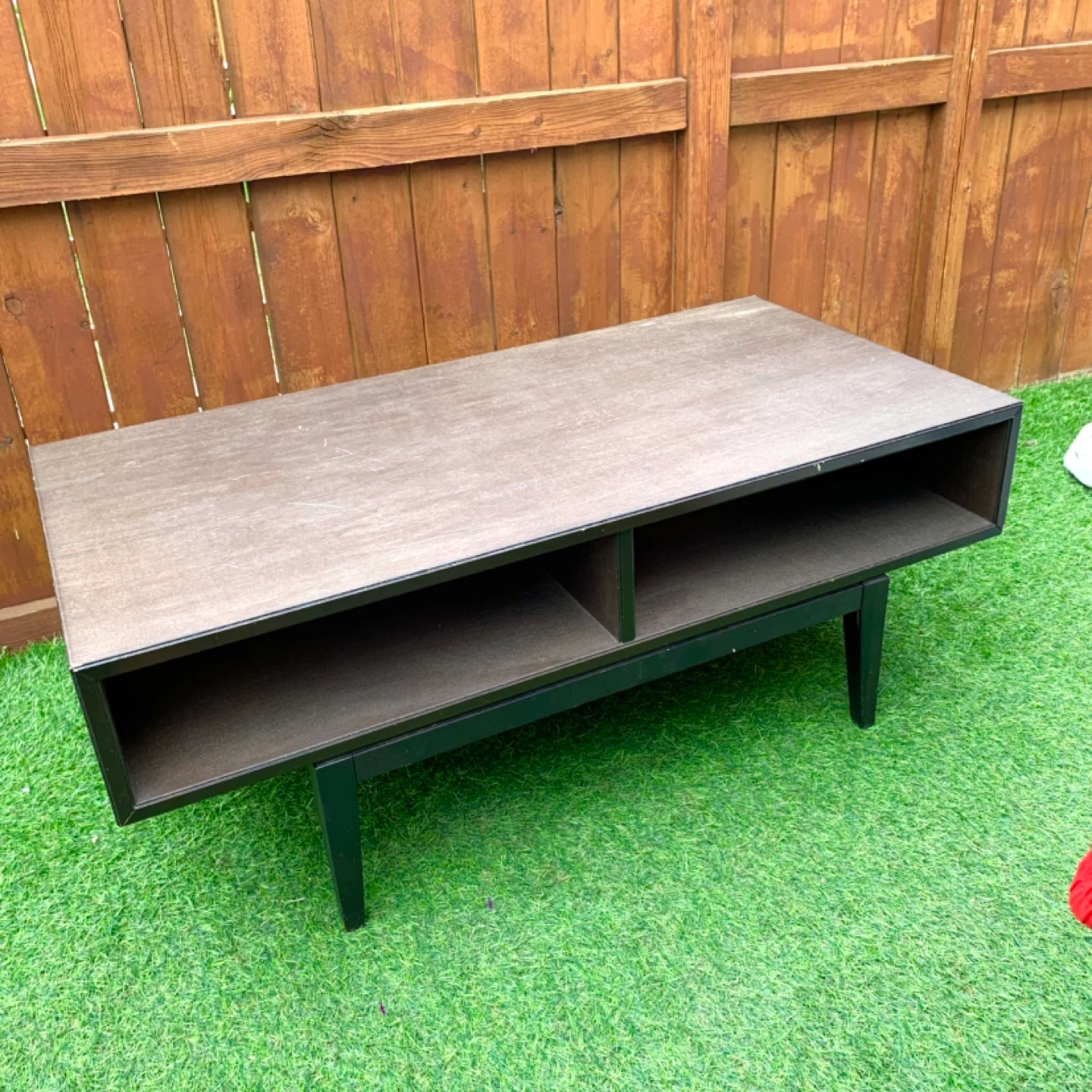 Coffee Table Storage Table Living Room Furniture Modern Shelves