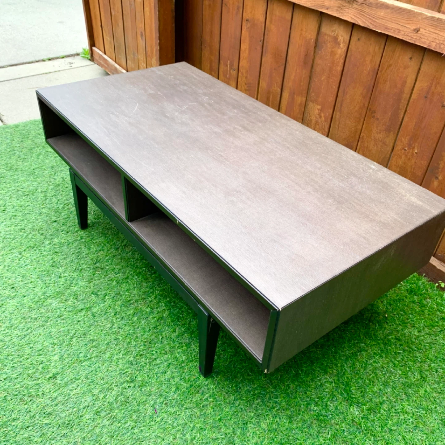 Coffee Table Storage Table Living Room Furniture Modern Shelves - photo 3