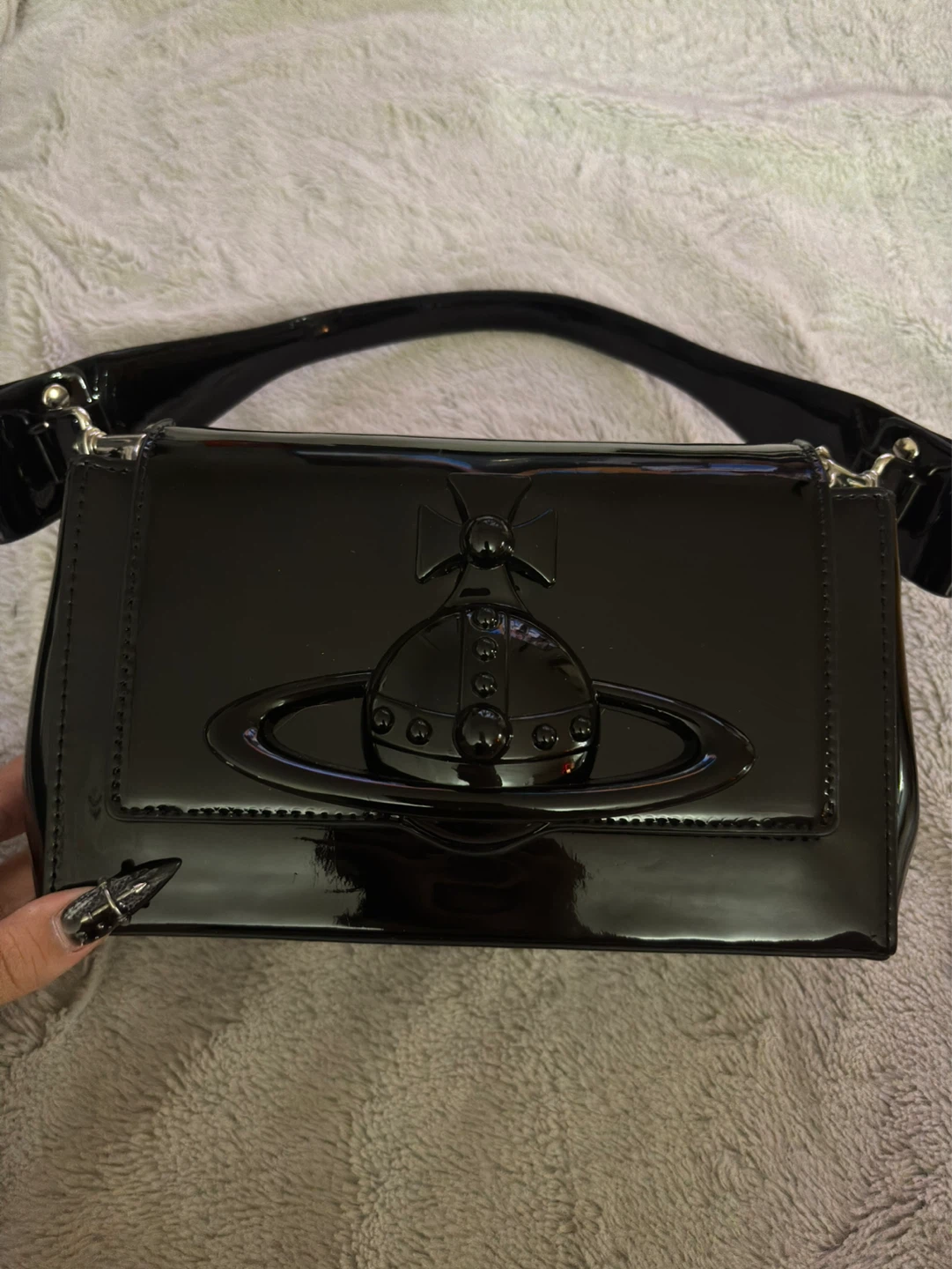 Vivienne Westwood Black Orb Purse - photo 2