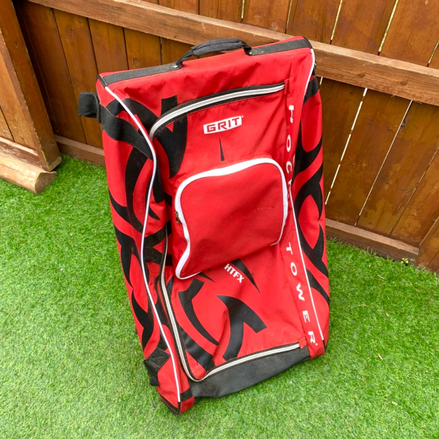 Hockey Tower Bag Wheeled Equipment Bag Hockey Gear Carrier - photo 2