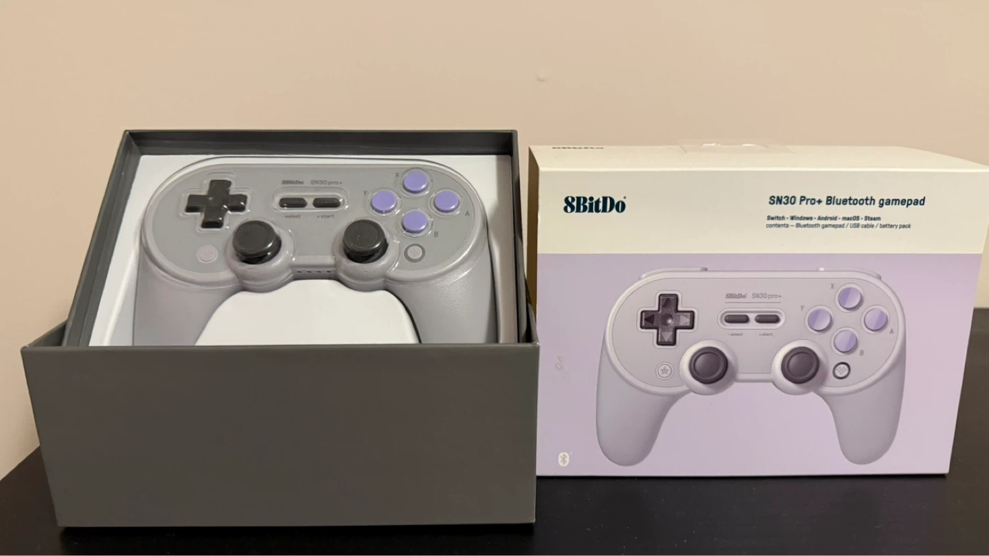 8BitDo SN30 Pro+ Bluetooth Gamepad