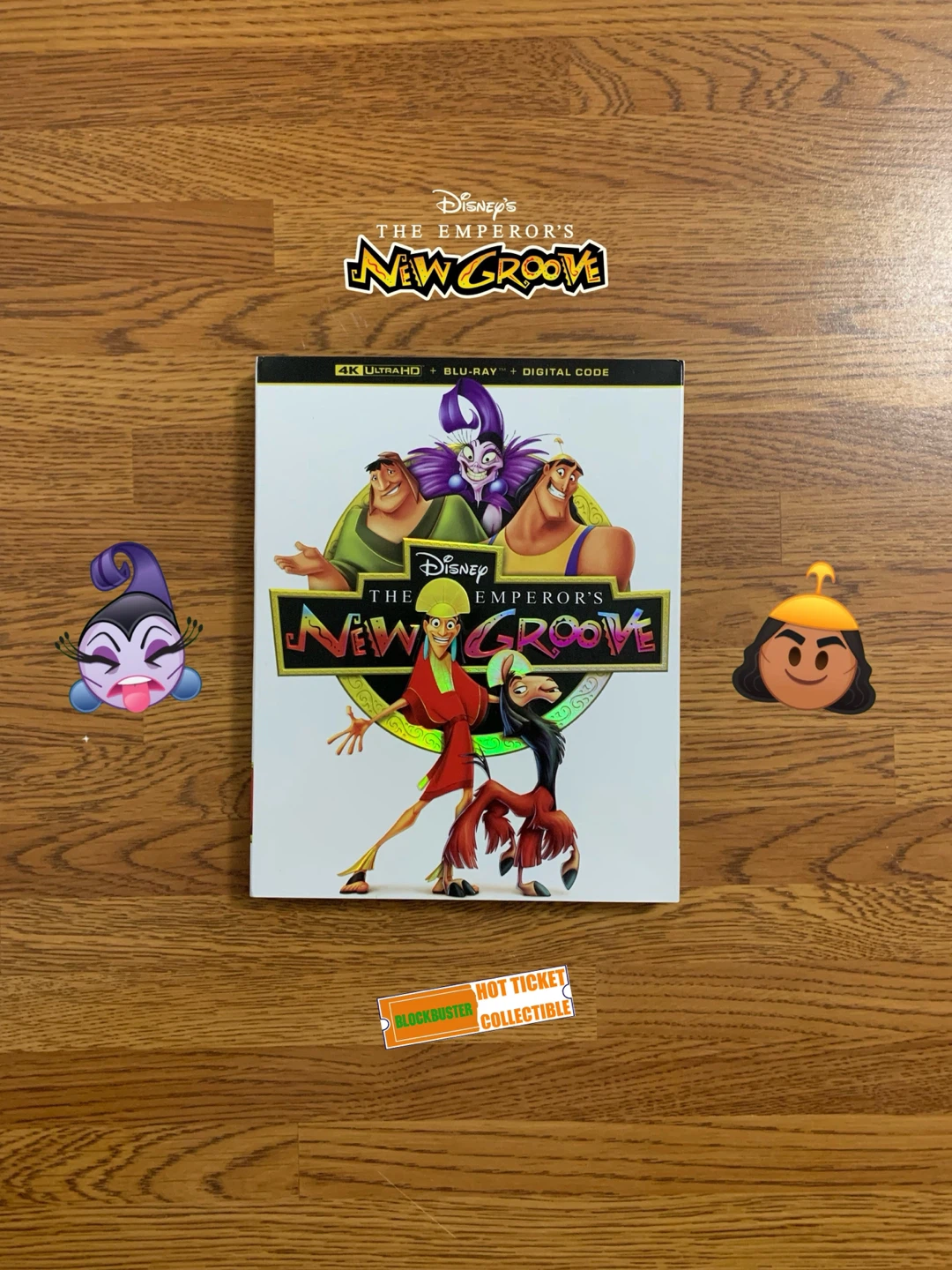 The Emperor’s New Groove 4K UHD Blu-ray Combo Pack