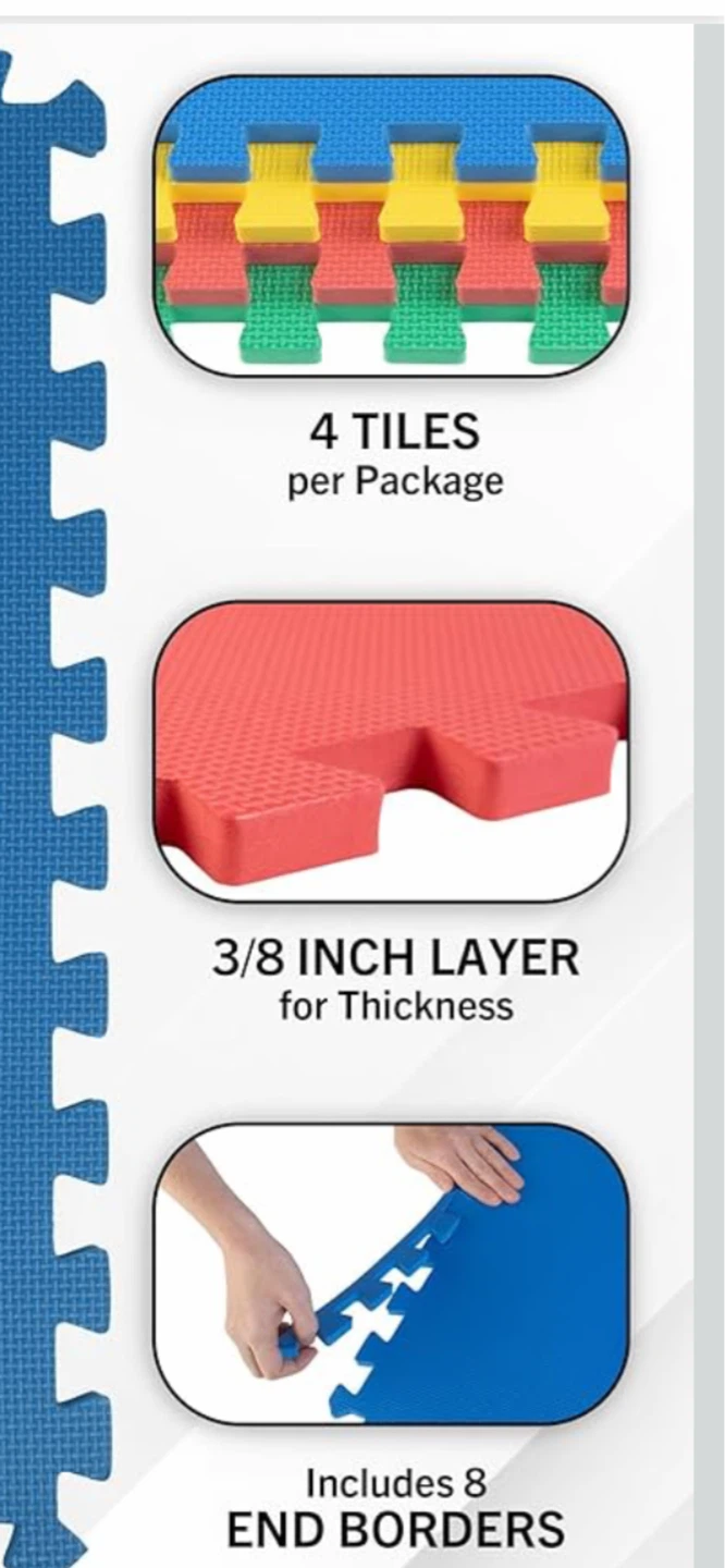 Foam Interlocking Floor Mats - photo 3