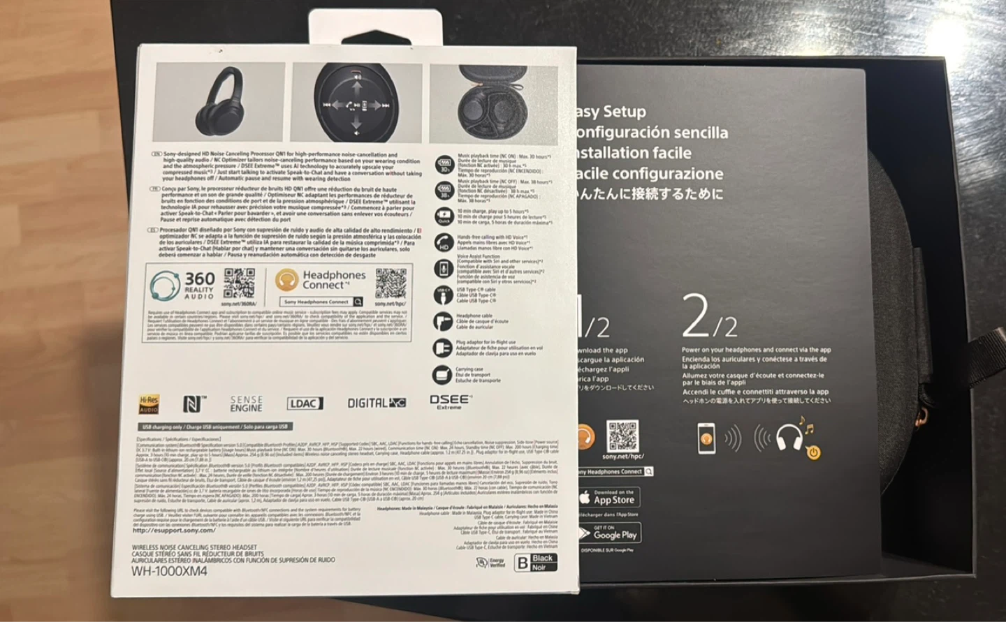 Sony WH-1000XM4 Wireless Noise Cancelling Headphones - photo 2