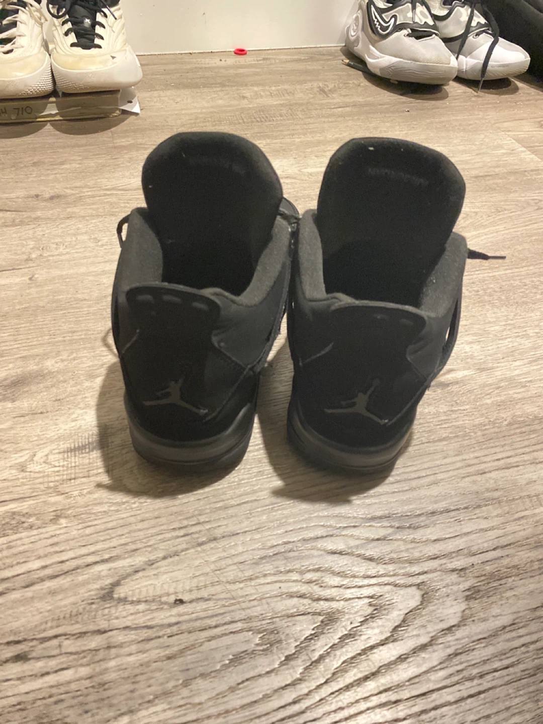 NEED GONE! Air Jordan 4 Retro Black Cat Men's Shoes - photo 2