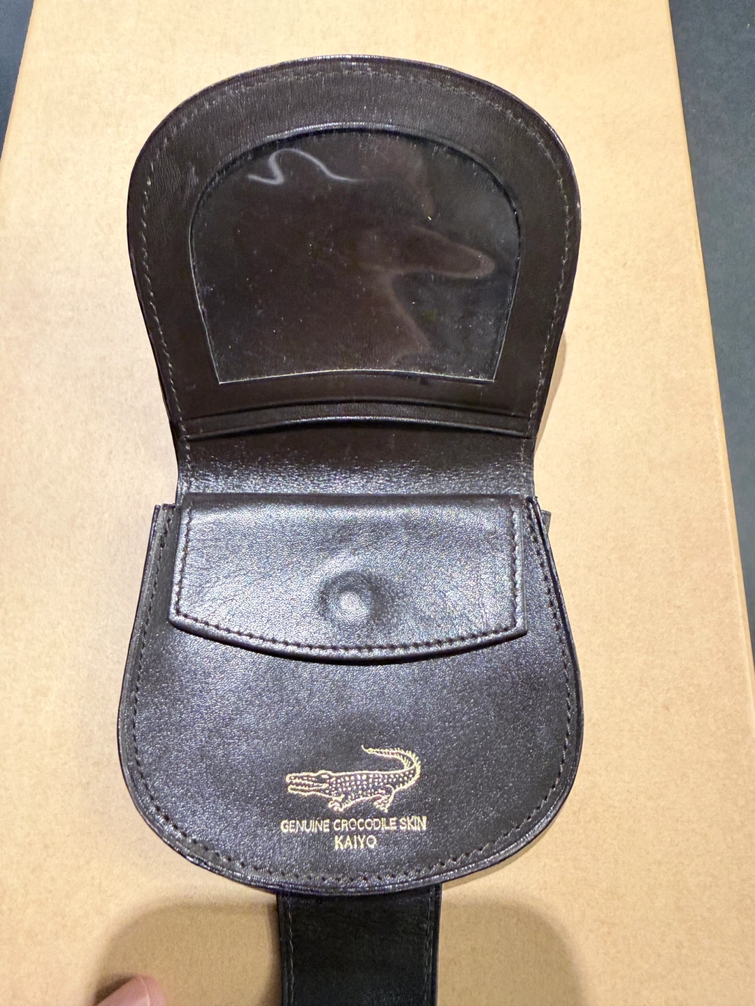 Genuine Crocodile Skin Kaiyo Coin Purse - photo 5