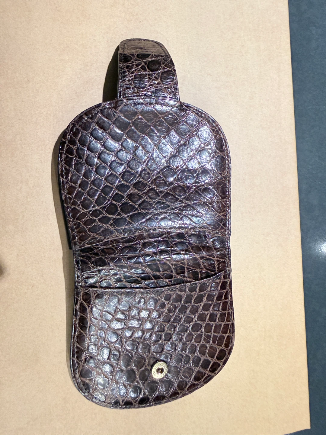 Genuine Crocodile Skin Kaiyo Coin Purse - photo 4