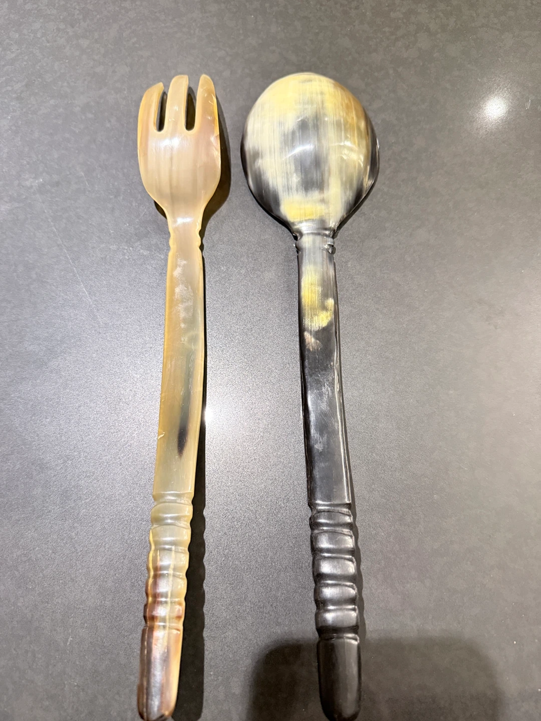 Horn Salad Servers - photo 4