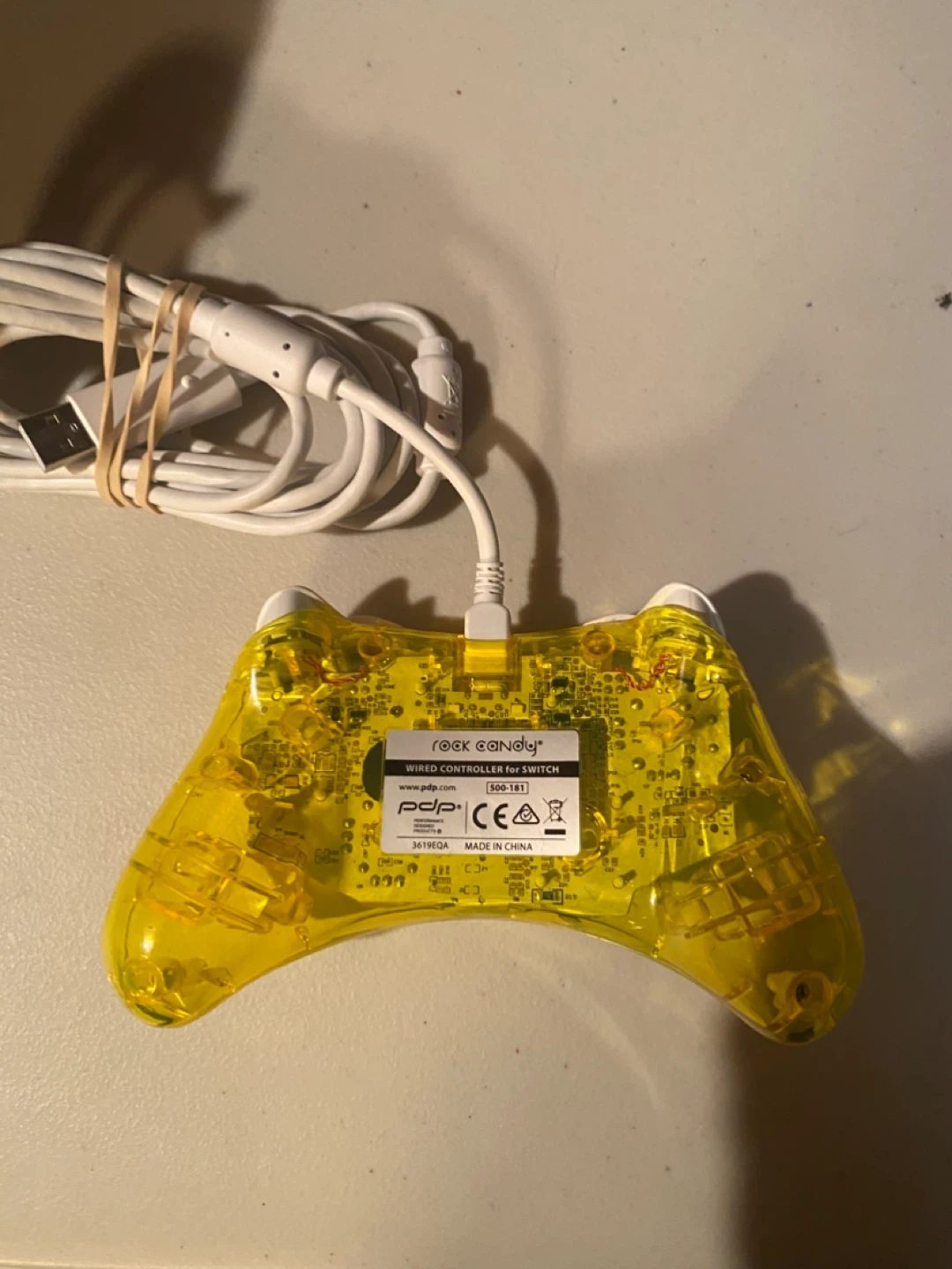 PDP Rock Candy Wired Controller for Nintendo Switch - Yellow - photo 2