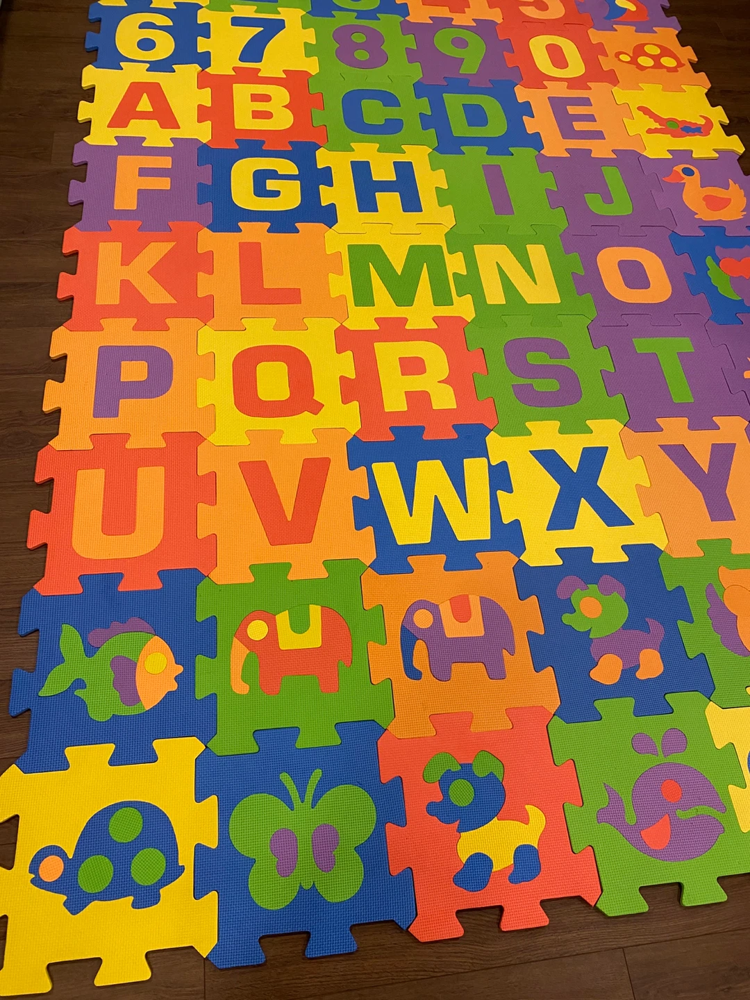 Foam Alphabet, Number, Animal Play Mat Tiles - photo 5