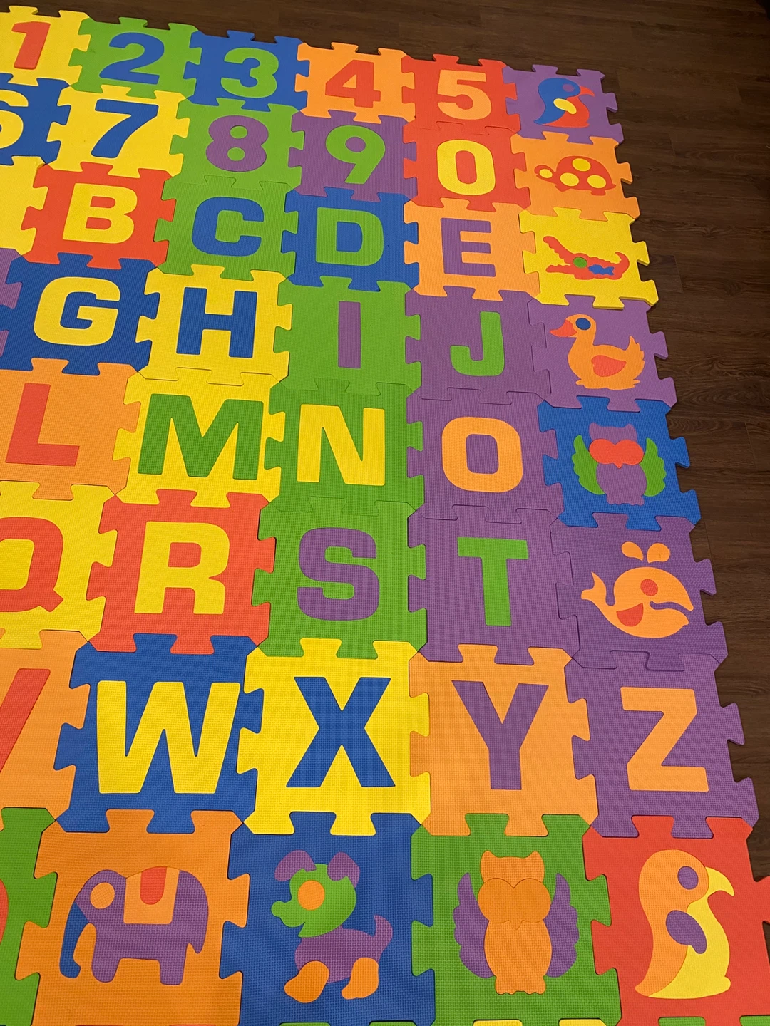 Foam Alphabet, Number, Animal Play Mat Tiles - photo 3