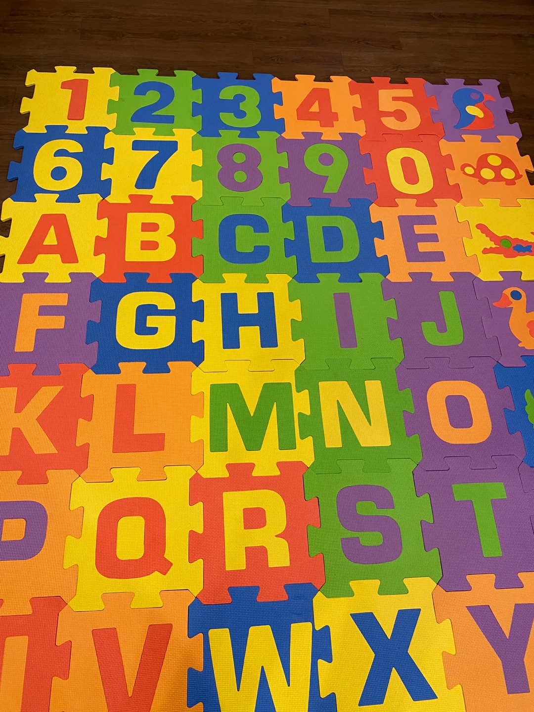 Foam Alphabet, Number, Animal Play Mat Tiles - photo 2