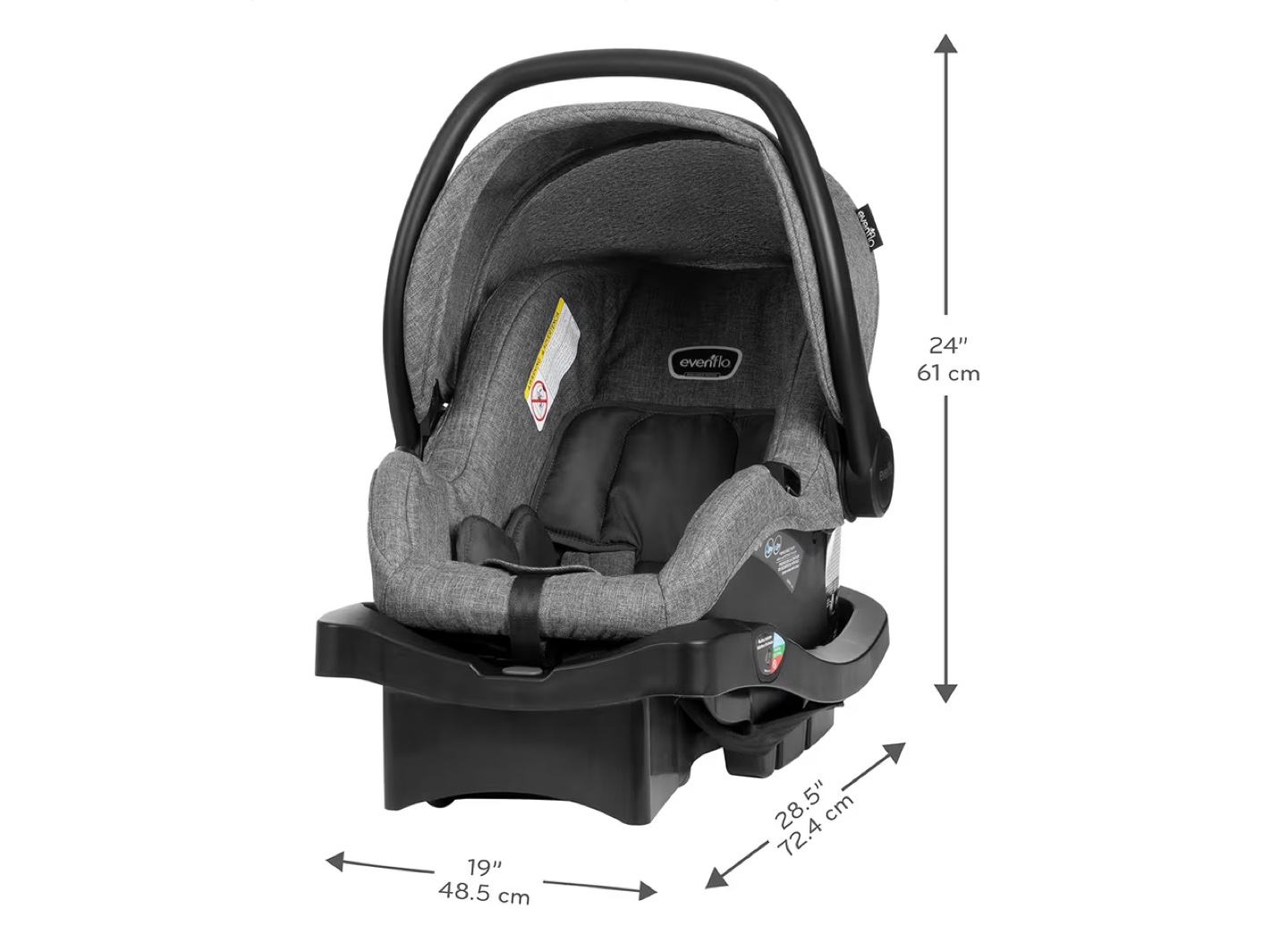 Evenflo LiteMax Sport Infant Car Seat