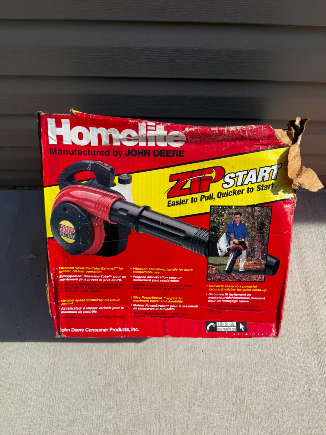 Homelite Vac Attack Leaf Blower - photo 2
