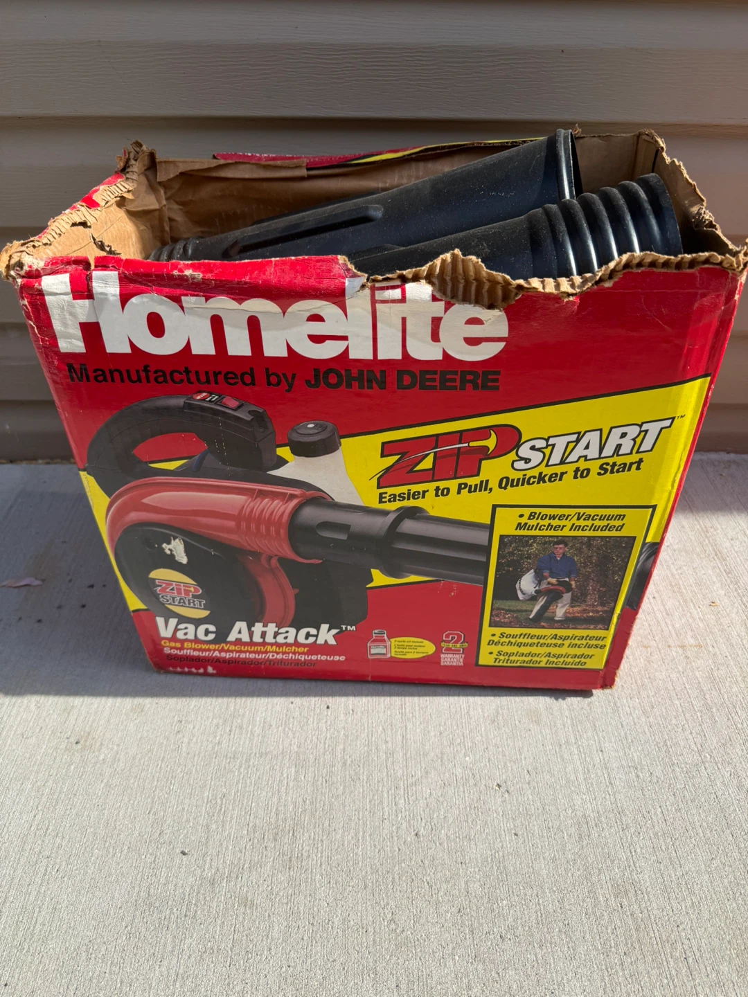 Homelite Vac Attack Leaf Blower