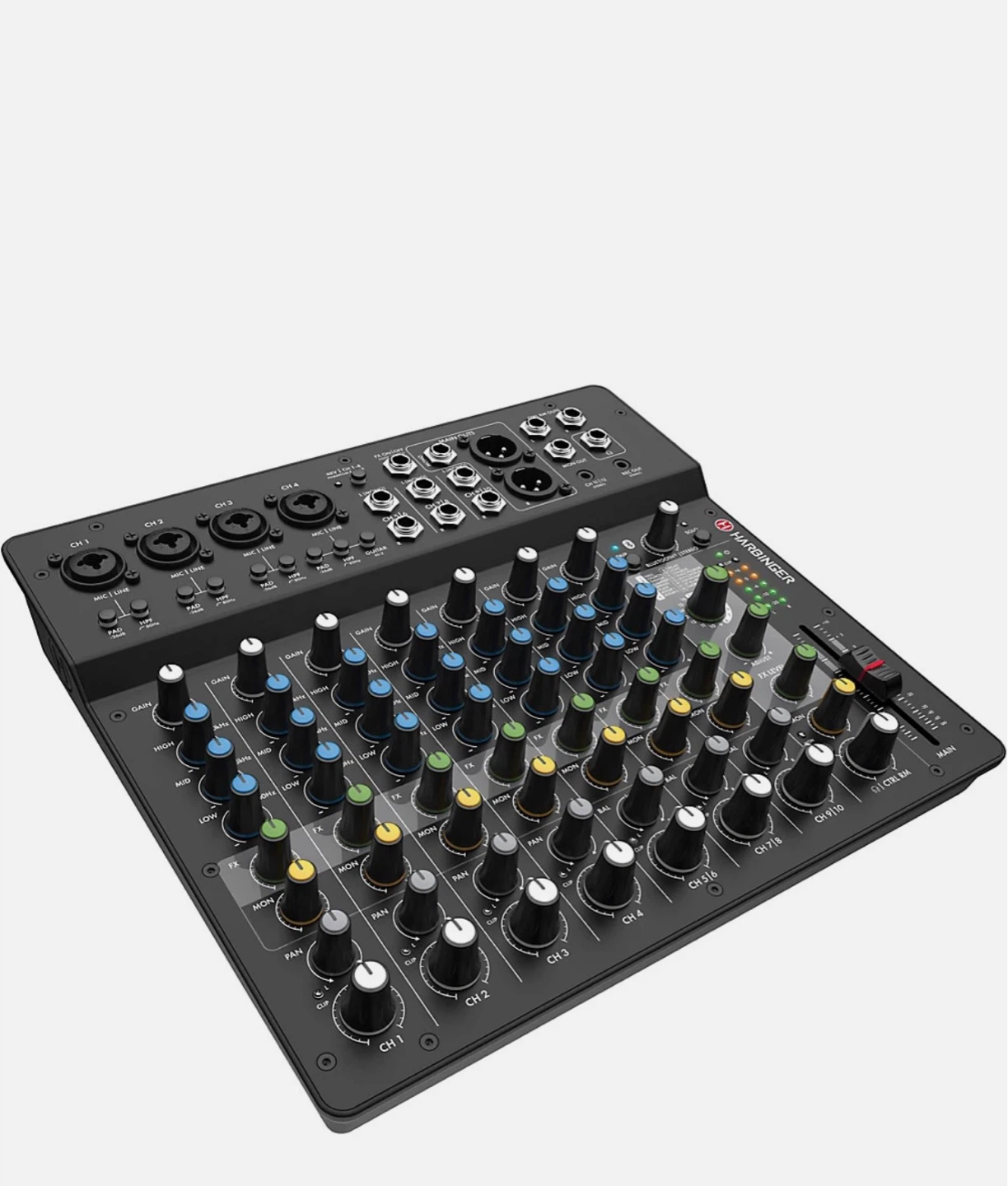 Harbinger LVL12 12-Channel Mixer with Bluetooth - photo 2