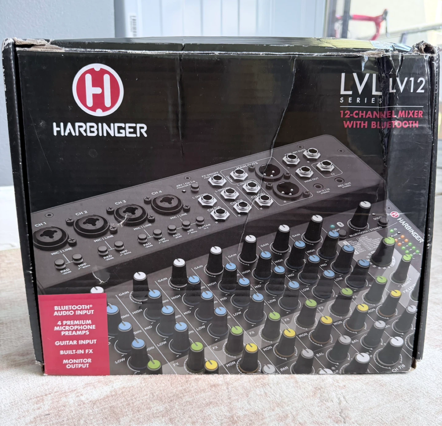 Harbinger LVL12 12-Channel Mixer with Bluetooth - photo 4