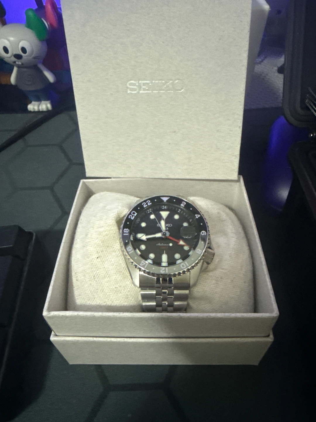 Seiko 5 GMT Automatic Watch SSK001K1