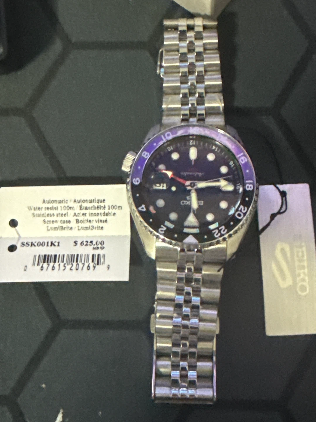 Seiko 5 GMT Automatic Watch SSK001K1 - photo 2