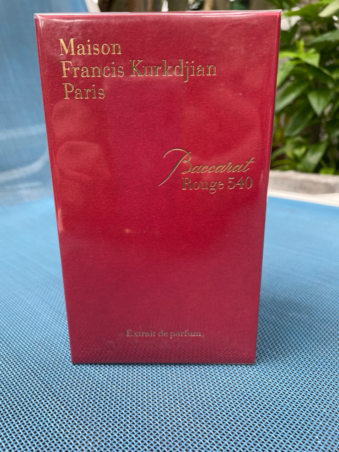 Baccarat rouge 540 red